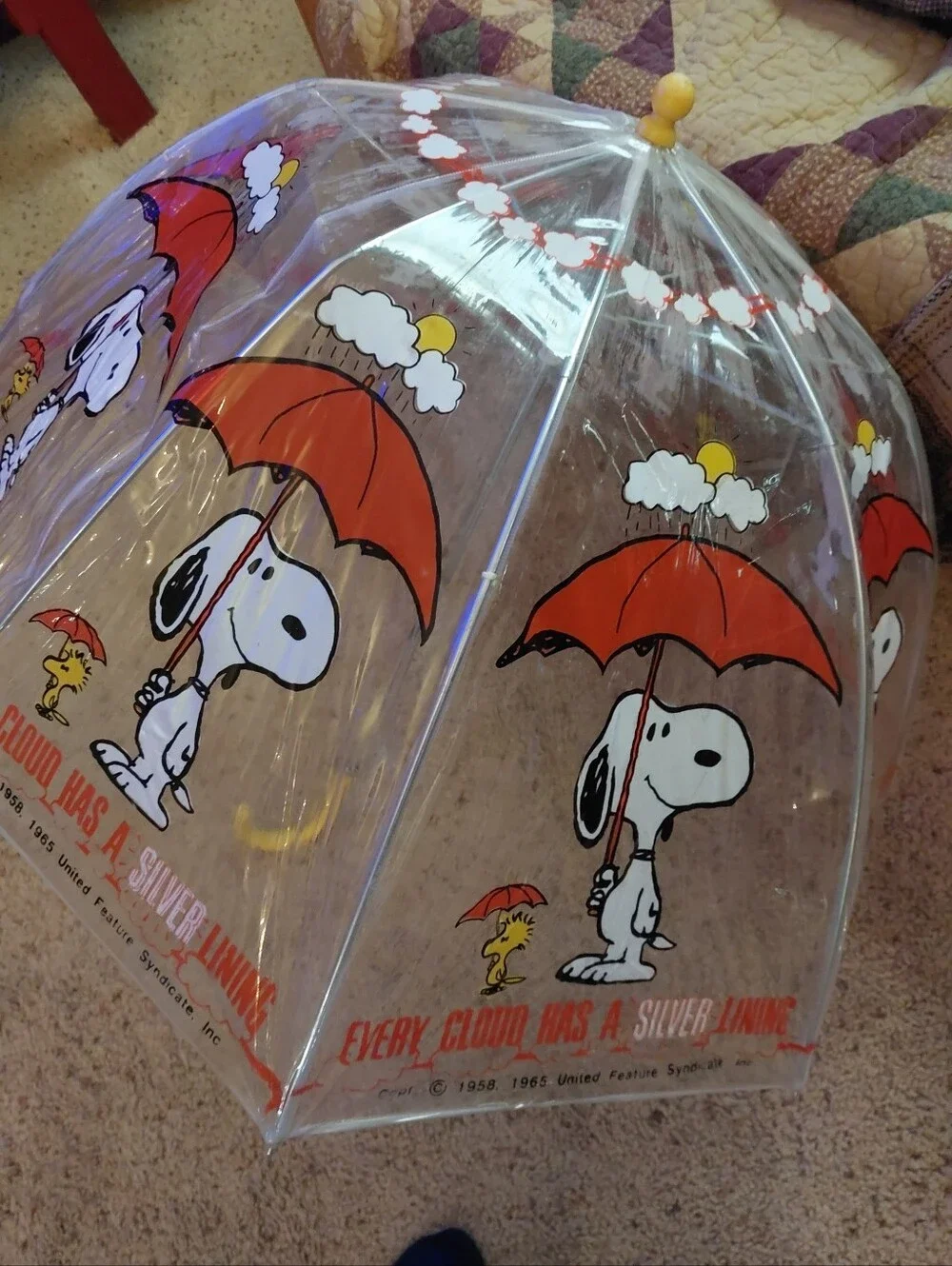 Vintage Peanuts Snoopy Umbrella